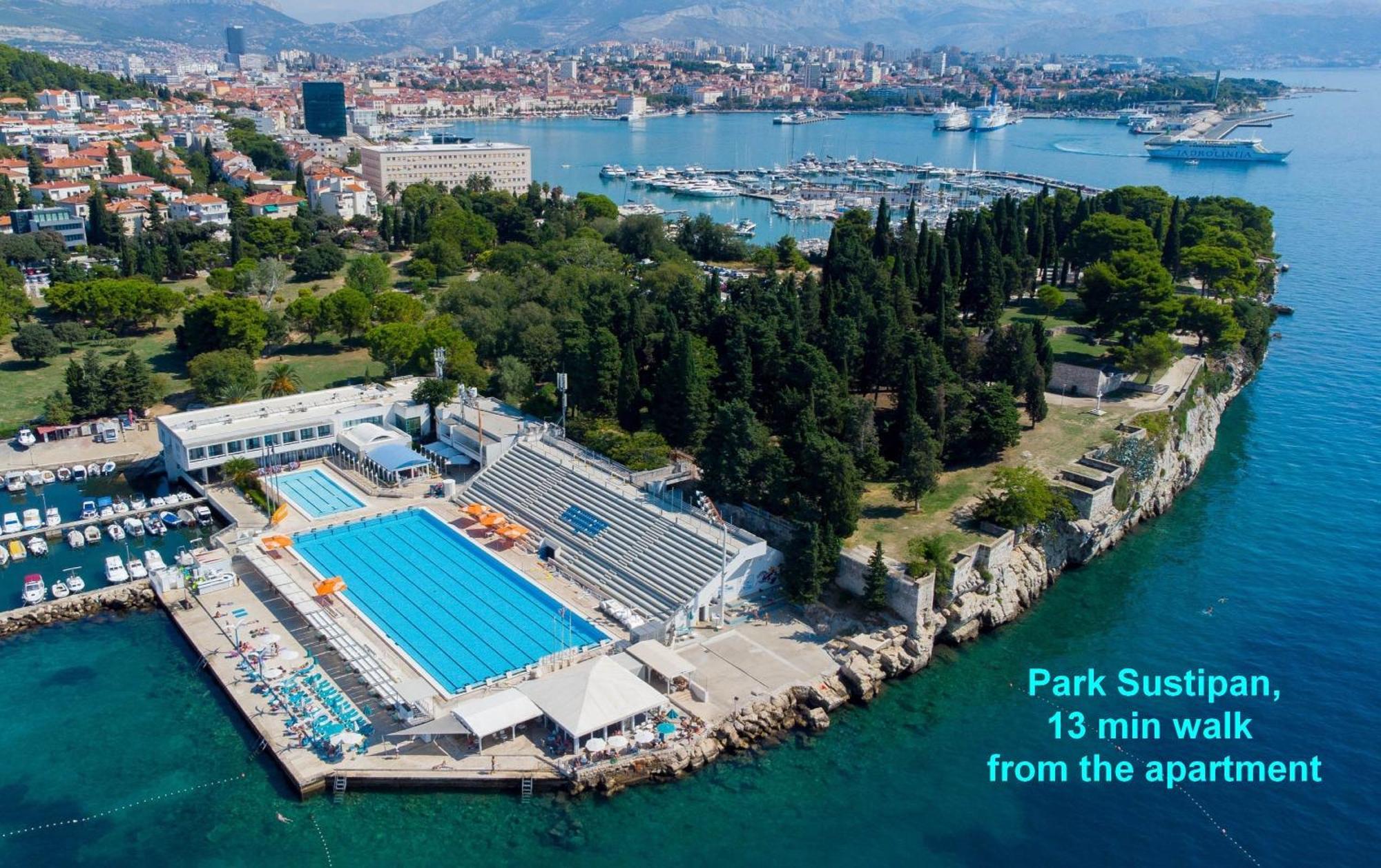 Adriatic Retreat Meje, 4 Min Walk To The Beach Split Exterior foto